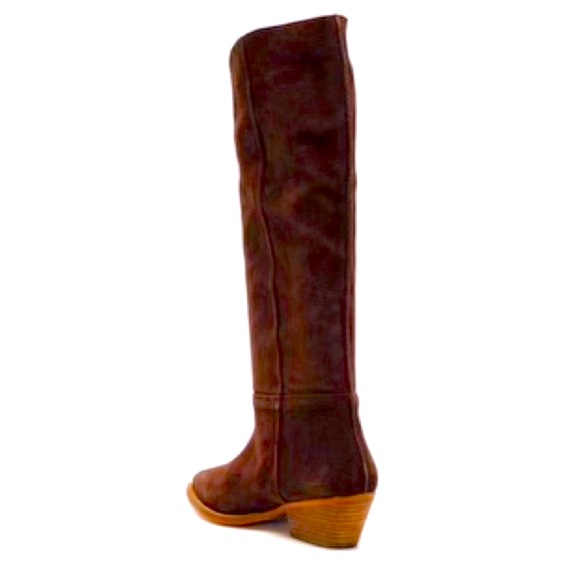 BROWN Leather Free people women’s boots🔥 - Picture 4 of 13